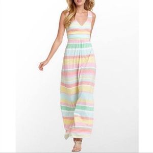 Lilly Pulitzer Sloane Maxi Dress Lazy Days Stripe XS